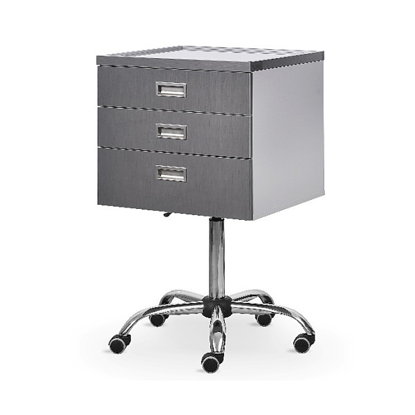 AS-3 medical cabinet with wheels with three drawers
