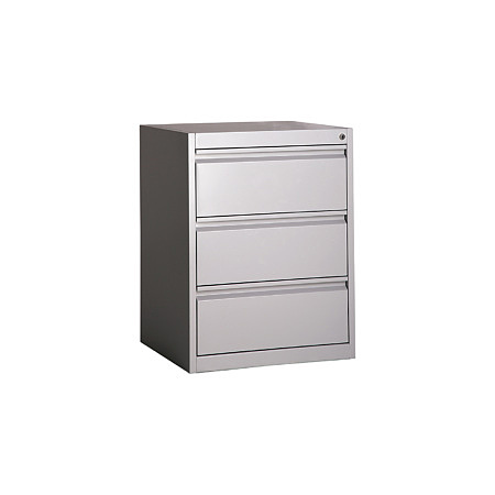 KOP 3 metal file cabinet with three drawers