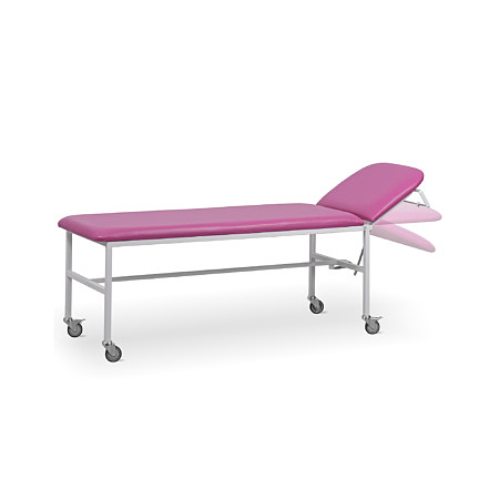 Examination table SR-S with wheels adjustable headrest lap